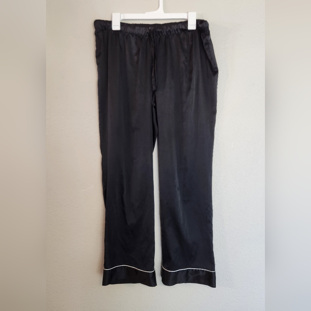 Victoria's Secret Black Pajama Pants Size L